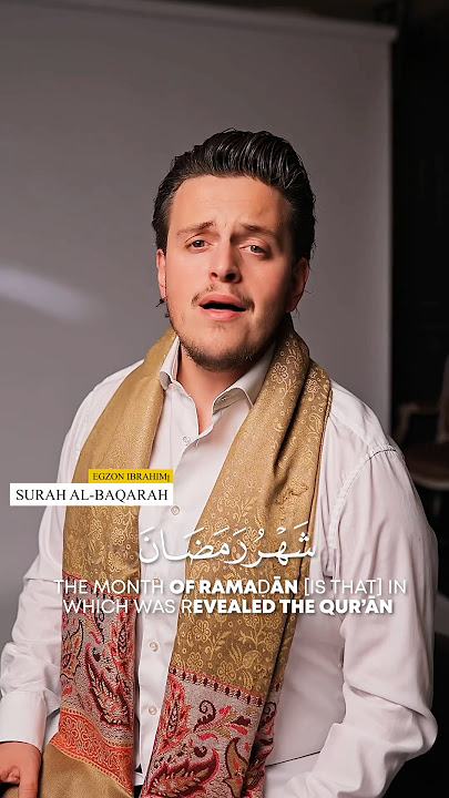 SHAHRU RAMADAN AYAT 🌙 (شهر رمضان) - Egzon Ibrahimi  #ramadan #ramadan2025 #egzonibrahimi #quran