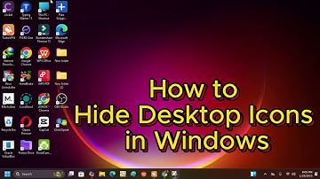 Hide Desktop Icons Like a Pro! 🚀 Windows 11/10 Ultimate Guide (2025)