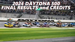2024 Daytona 500 Finishing Order and Credits (Rebirth Cup Series)