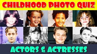 Guess the Actor by the Childhood Photo by The Quiz Channel 33,011 views 2 months ago 20 minutes