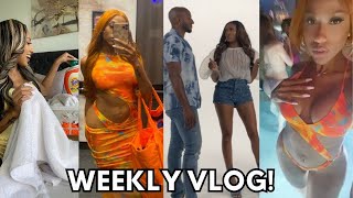 WEEKLY VLOG! GRWM FOR THE WEEK, NEW DATING SHOW, ATL POOL PARTY, + MY NEW BRAND SPONSOR