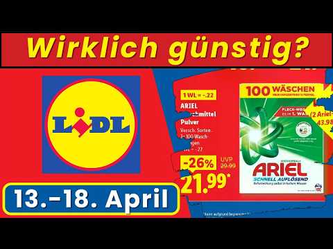 LIDL offers this week April 13th April 18th What's really worth it