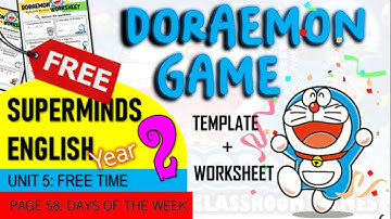 TUTORIAL HOW TO EDIT DORAEMON POWERPOINT | ONLINE TEACHING GAME EDITABLE TEMPLATE