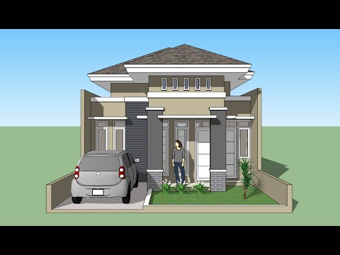 Sketchup house design tutorial YouTube