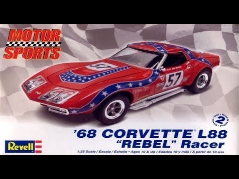 1968 corvette model kit