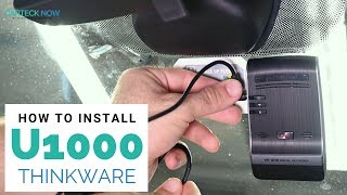 How to Install: Thinkware U1000 Premium 4K Ultra HD Dash Camera screenshot 5