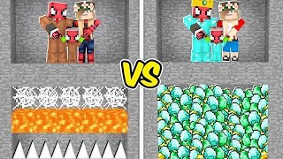 ZENGİN AİLE MADENİ VS FAKİR AİLE MADENİ! 😱 - Minecraft