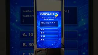 Famous Python Quiz 🐍 pt. 2 #shorts #python #programming #coding #quiz #code #trendingshorts Profile