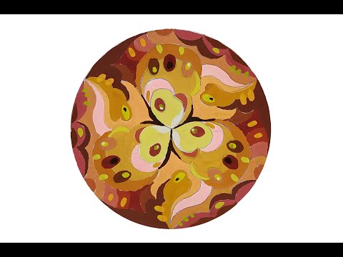 vẽ trang trí hình tròn 01 |circular decoration| #vetrangtrihinhtron #circledecoration