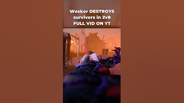 Wesker DESTROYS survivors in 2v8 Full Vid on YT #dbd #fyp #funny #deadbydaylight #dbdclips #dbdmemes