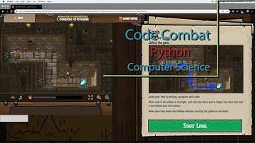 Code Combat Dungeons of Kithgard - Level 1 Python Tutorial with Solution