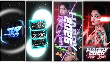 🔥Happy New Year Video Ediiting Alight Motion 2026 |Happy New Year 2026 Video Editing Alight Motion