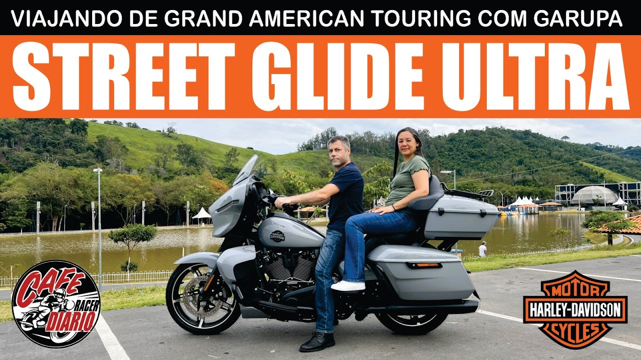 Viajando de Harley Davidson Street Glide Ultra