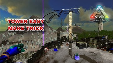 HOW TO BUILD TALLEST VAULT TOWER | ARK MOBILE