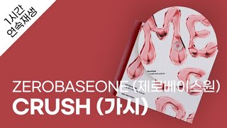 ZEROBASEONE (제로베이스원) - CRUSH (가시) 1시간 연속 재생 / 가사 / Lyrics