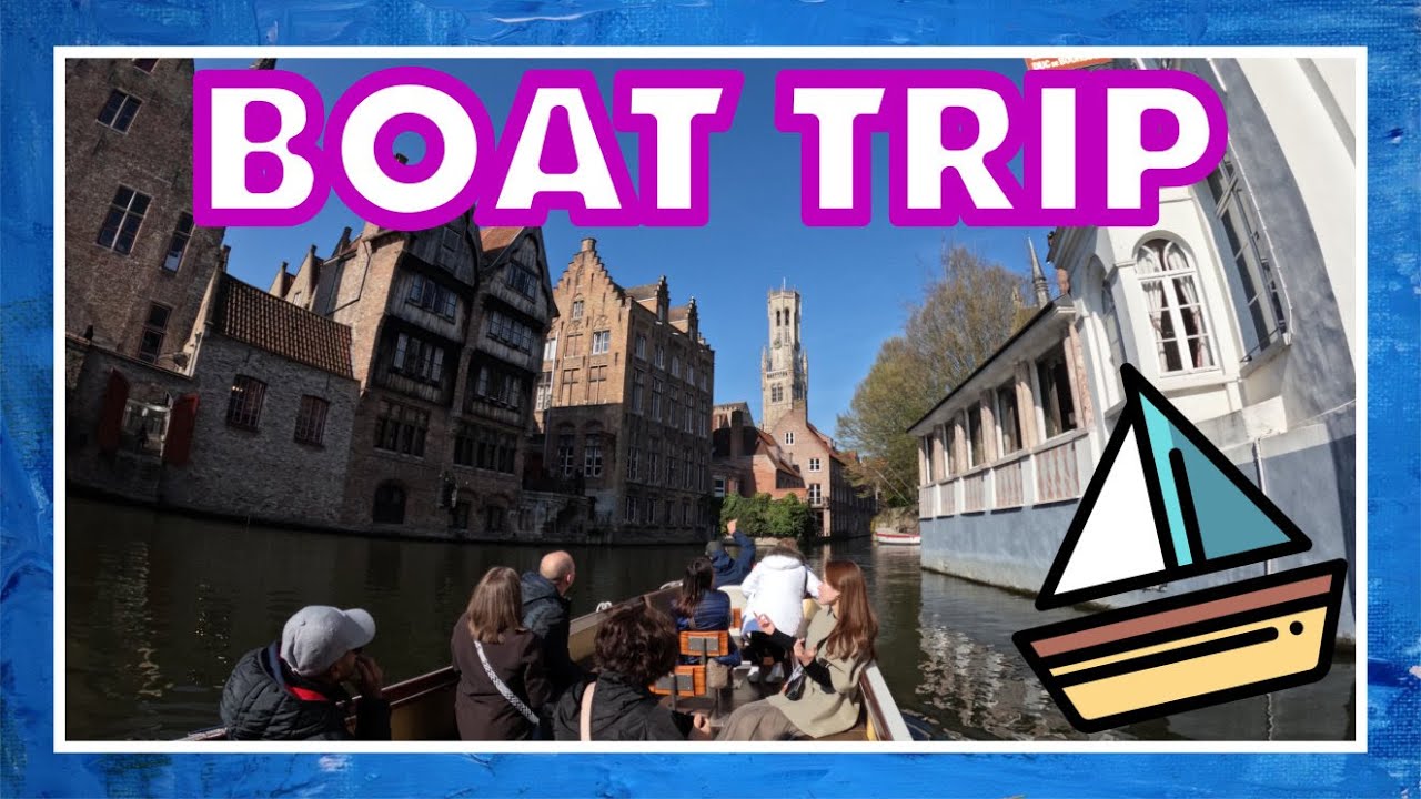 Boottocht Brugge (Boat trip in Bruges) | CITY TOUR 🇧🇪