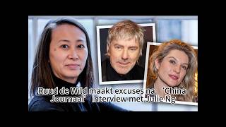 Ruud De Wild Maakt Excuses Na China Journaal Interview Met Julie Ng Hollandone