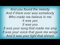 Garth Brooks - It's Your Song Lyrics