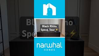 Speed Tour (Part 1): Black Rhino Floor Plan | Narwhal Homes