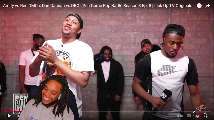 Amity vs Ren DMC x Dan Dannah vs DBC - Pen Game Rap Battle Season 3 Ep. 8  | Jurnalist Reaction