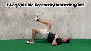 1-Leg Valslide Eccentric Hamstring Curl