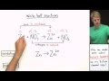 Balancing Redox Reactions in Solutions