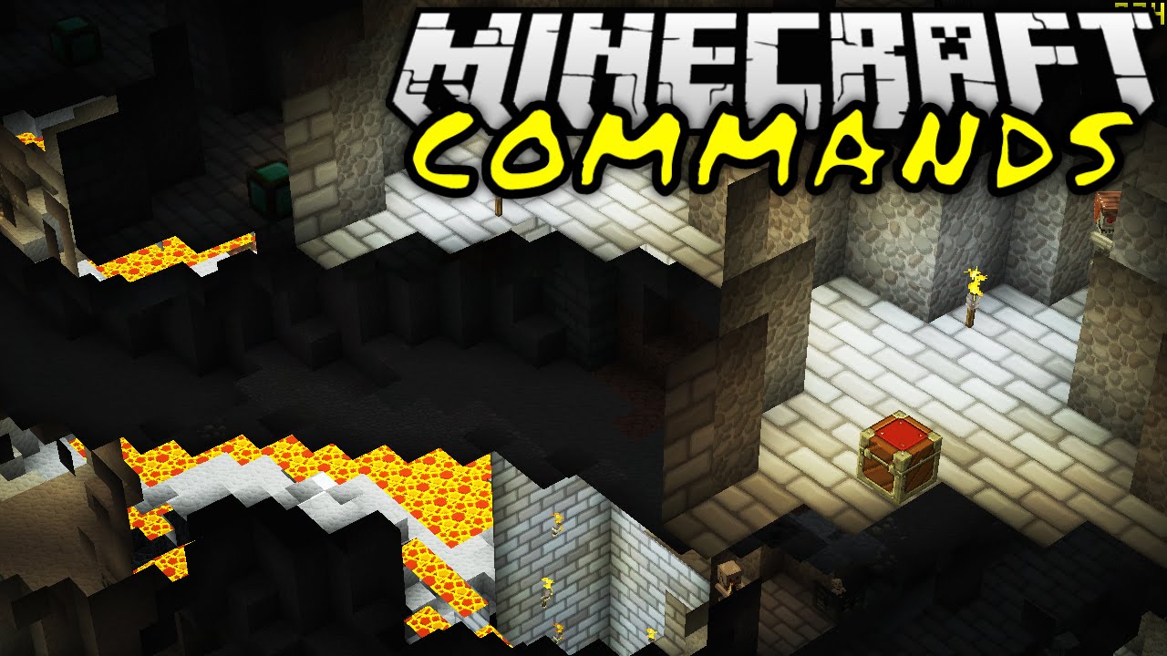 DUNGEON GENERATOR | Minecraft Commands #40 | ConCrafter - YouTube