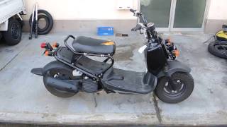 ZOOMER ズーマーAF58エンジン始動はこんな感じです。