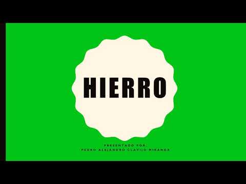 Video: Hierro Como Elemento Químico