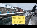 Otaru Japan - Winter Walking Tour I ❄️🇯🇵 #otaru #japan #travel #asmr