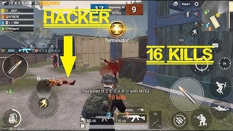PUBG Mobile | 16 Kills Against Hackers SPEED HACK + AIM BOT | TDM Gameplay #5 |  ROCKS YT