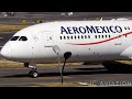 STRONG CROSSWIND Takeoffs & Landings @ Mexico City International Airport! (MEX) | B747 B787 A321NX