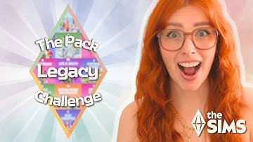 ⭐ I wrote a legacy challenge for The Sims: The Pack Legacy Challenge
