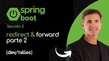 19- Curso de Spring boot: Cadenas especiales  redirect & forward parte 2