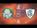 PALMEIRAS X AMERICA-MG - 09/11/2022 - BRASILEIRO - AO VIVO