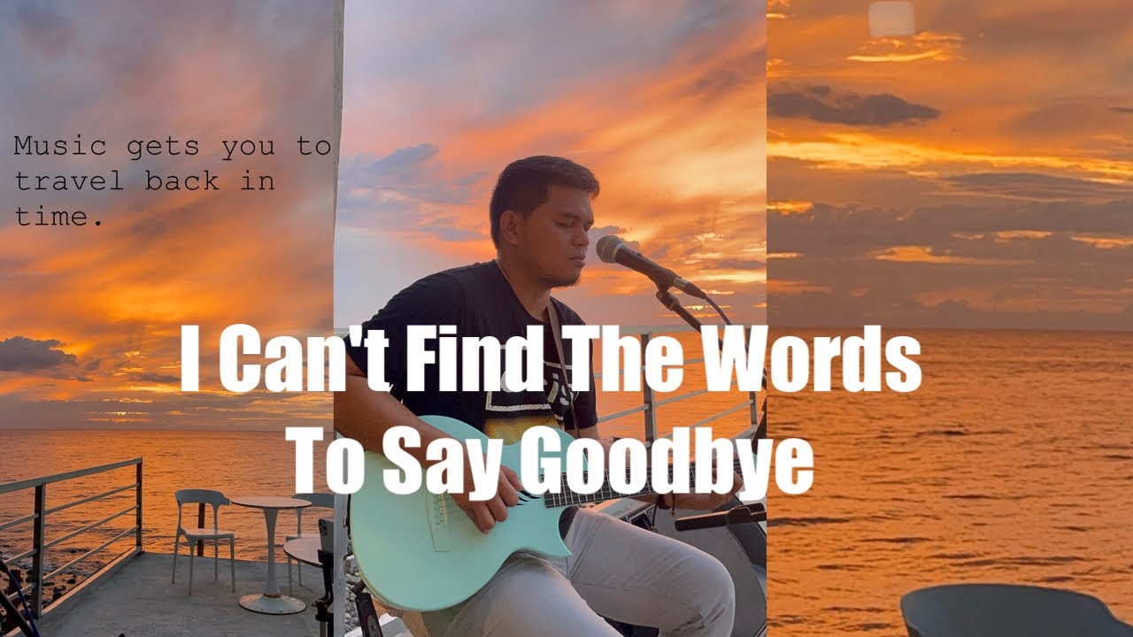 I Can't Find The Words To Say Goodbye - JMD Jam Acoustic Live (The Bread/David Gates cover)
