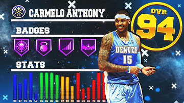 HOW TO MAKE CARMELO ANTHONY BUILD ON NBA 2K20! NBA PLAYER SERIES! VOL. 15
