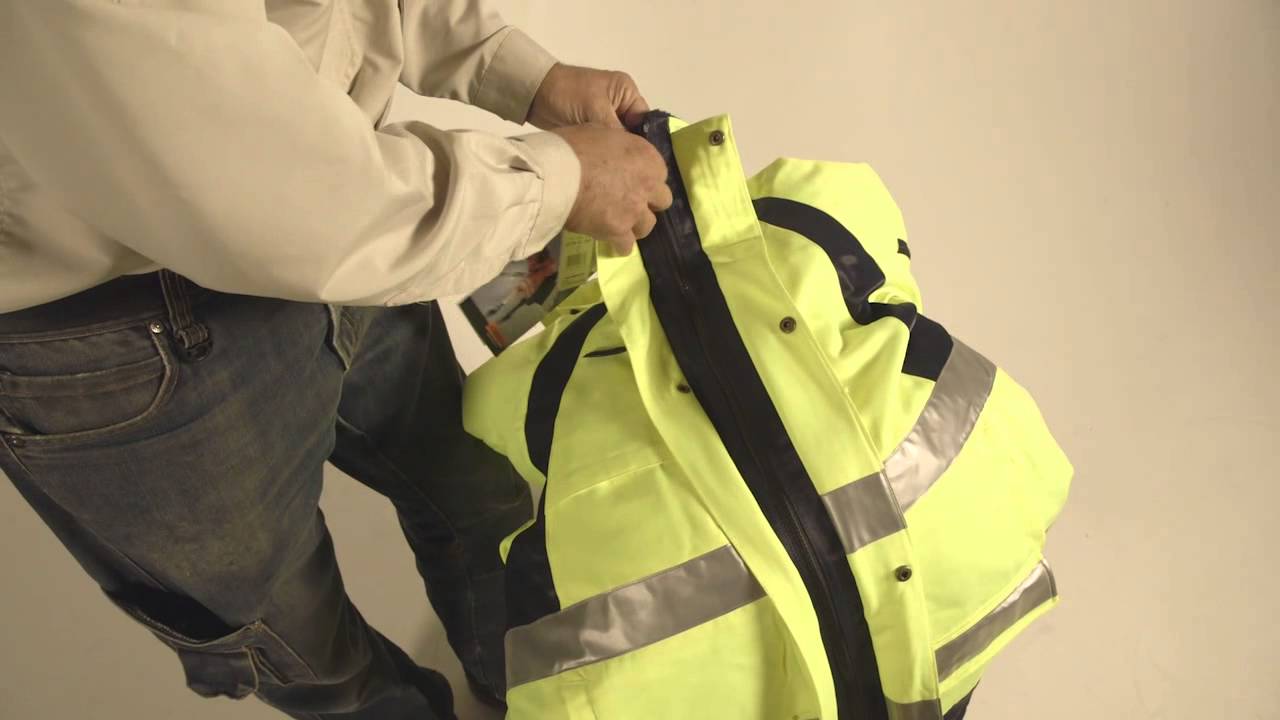 JOBMAN Workwear HV Winter Parka 1254