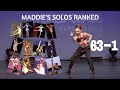 MADDIE ZIEGLER SOLOS RANKED