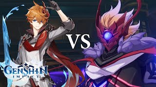 Genshin Impact  Solo Childe Vs Childe Boss Wl6 No Damage Taken