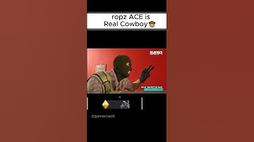 Ropz ACE is Real Cowboy #shorts #cs2 #ropz