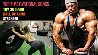 Top 5 motivational songs#workout#music#gym#english songs#