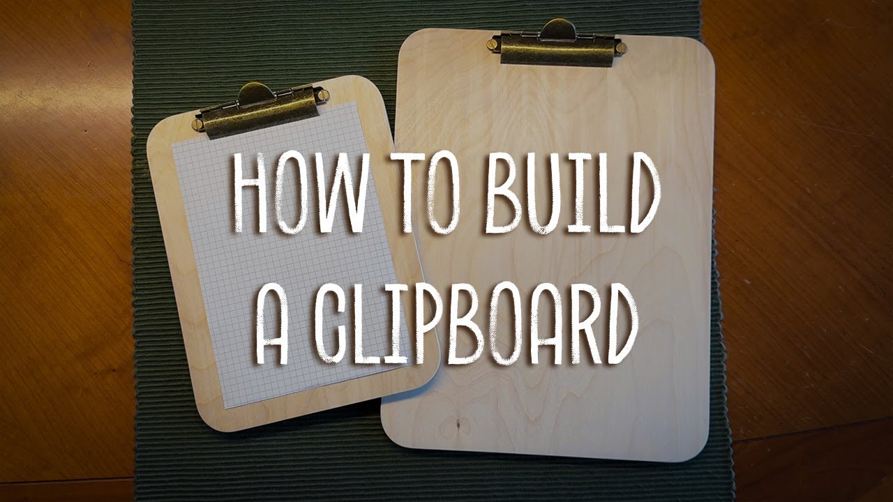 Klemmbrett bauen | 2.Advent | Die Holzstube