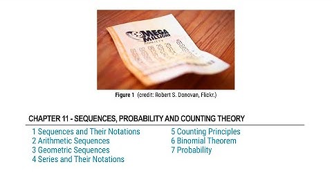 Probability  - Algebra and Trig OpenStax Textbooks Integrated with Videos