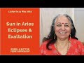 Sun in Aries Eclipses and Exaltation: Komilla Sutton