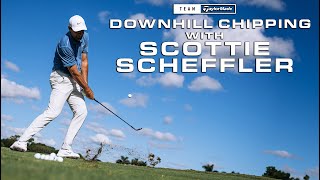 How Scottie Scheffler Hits A Down Hill Chip Shot | TaylorMade Golf by TaylorMade Golf 46,107 views 3 months ago 2 minutes, 7 seconds