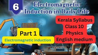 Electromagnetic Induction in daily Life Class 10 Physics Chapter 6 Kerala Syllabus English