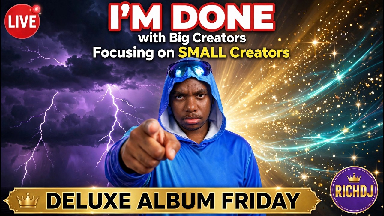 I'M DONE with Big Creators! | (Big Announcement) | LIVE