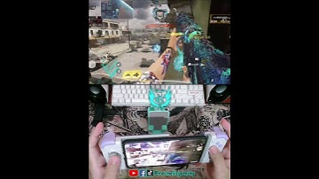 So I tried CODM using a controller #codm #controller #mobilefps