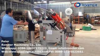 Automatic Mesh Bag Loading Machine for Auto Cliping Machine in Canada